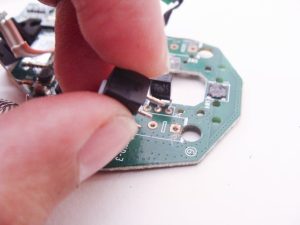 Remplacement de pile et de micro switchs